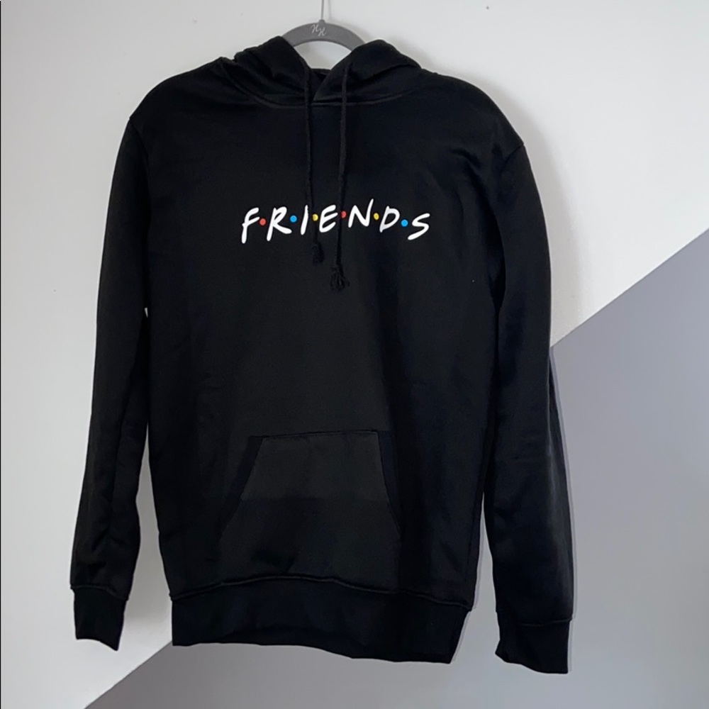 Black FRIENDS sweatshirt (Unisex)